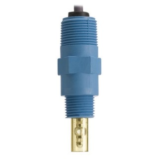 Sonde EC 4 anneaux Hanna Instruments, L 20 mm, pression max 6 bars, 80 °C, corps plastique, DIN