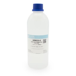 Solution d'étalonnage rapide Hanna Instruments pour pH, EC et OD pour HI9828 et HI9829, bouteille 500 mL