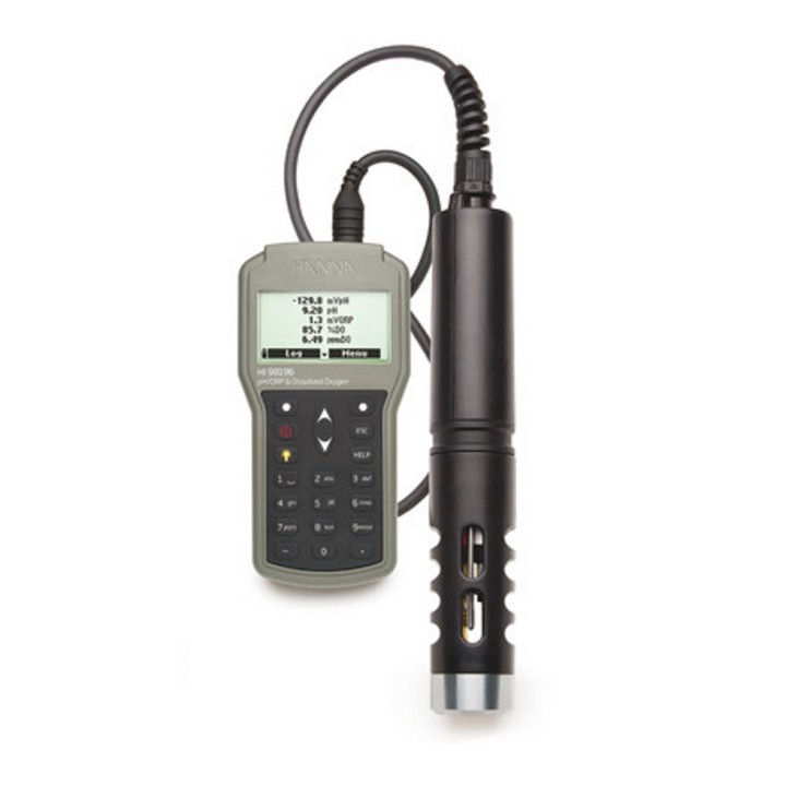 Multiparamètre pH-rédox-OD Hanna Instruments, sonde et câble 20 m
