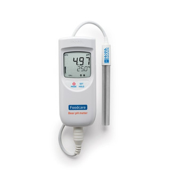 pH-mètre Hanna Instruments compact étanche spécial bière