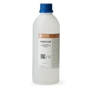 Solution anti-interférents ISA Hanna Instruments pour électrode nitrates, 500 mL