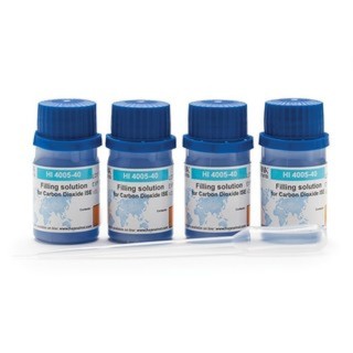 Solution de remplissage dioxyde de carbone Hanna Instruments, 4 x 30 mL