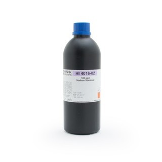 Solution d'étalonnage Hanna Instruments pour sodium, 100 mg-L, bouteille 500 mL