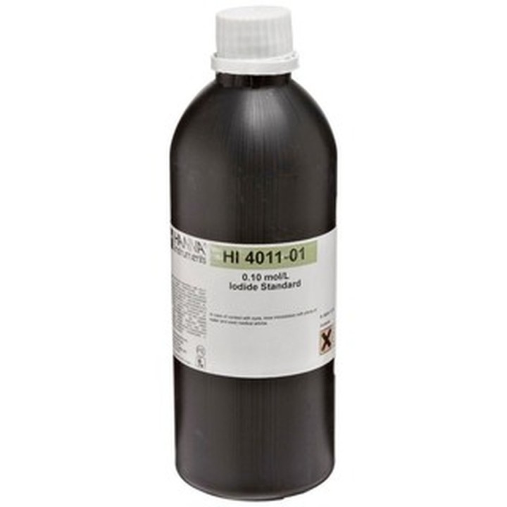 Solution étalon Hanna Instruments, 0,1 M iodures, 500 mL