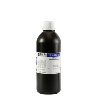 Solution étalon 100 mg-L chlorures Hanna Instruments, 500 mL