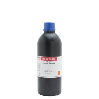 Solution étalon 100 mg-L fluorures Hanna Instruments, 500 mL