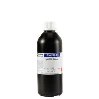 Solution étalon 1000 mg-L chlorures Hanna Instruments, 500 mL