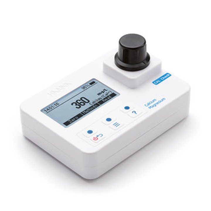 Photomètre calcium (400 mg-L) et magnésium (150 mg-L) Hanna Instruments, en mallette avec solutions étalons