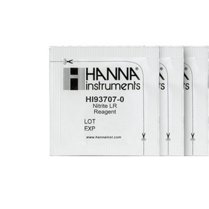 Réactifs pour photomètres Hanna Instruments, nitrite gamme étroite (100 tests)