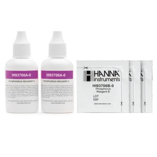 Réactifs pour photomètres Hanna Instruments, phosphore (100 tests)