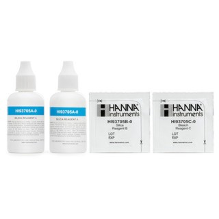 Réactifs pour photomètres Hanna Instruments, silice (100 tests)