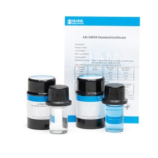 Solutions étalons Cal Check Hanna Instruments pour détergents anioniques, 0,0 et 1,00 mg-L (ppm)