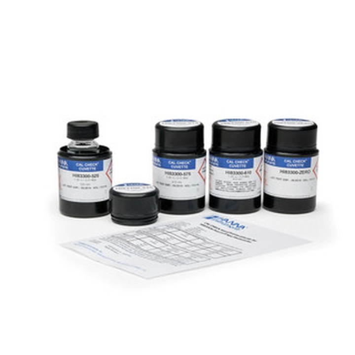 Solutions étalons CAL Check Hanna Instruments pour photomètre HI83326