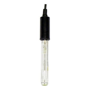Électrode pH en verre Hanna Instruments, jonction céramique, embout plat, 6 bars avec connexion fils