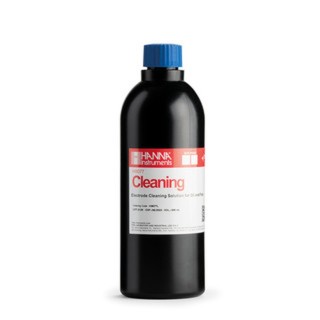 Solution de nettoyage Hanna Instruments pour électrodes, huiles et graisses, bouteille FDA 500 mL