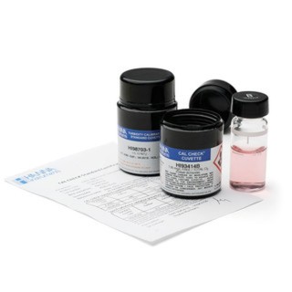 Kit d'étalonnage chlore libre et total Hanna Instruments pour HI83414 et HI93414
