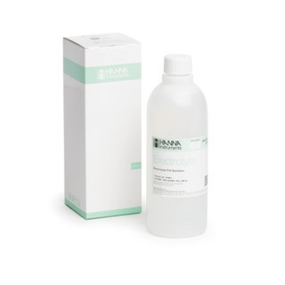 Solution électrolyte Hanna Instruments pour sonde oxygène polarographique, bouteille 500 mL