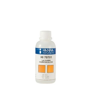 Solution fluorures Hanna Instruments, 1 g-L, bouteille 250 mL