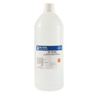 Solution fluorures Hanna Instruments, 10 mg-L, bouteille 1 L