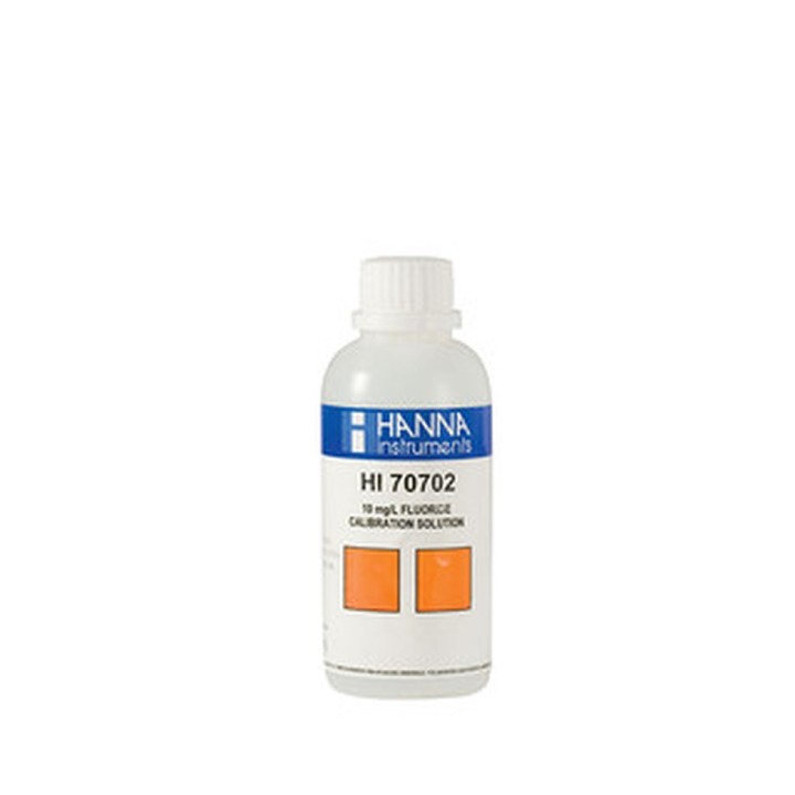 Solution fluorures Hanna Instruments, 10 mg-L, bouteille 230 mL