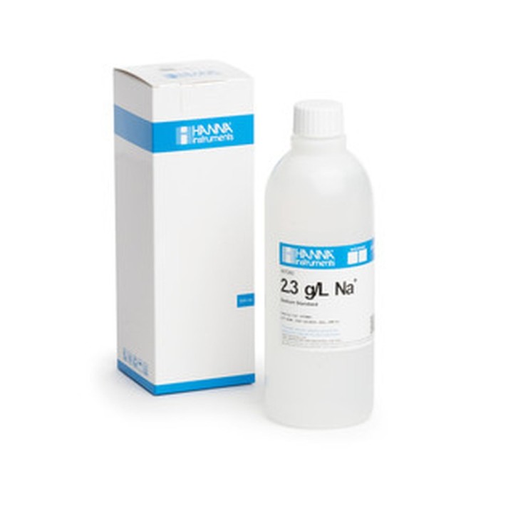 Solution sodium Hanna Instruments 2,3 g-L, bouteille 500 mL