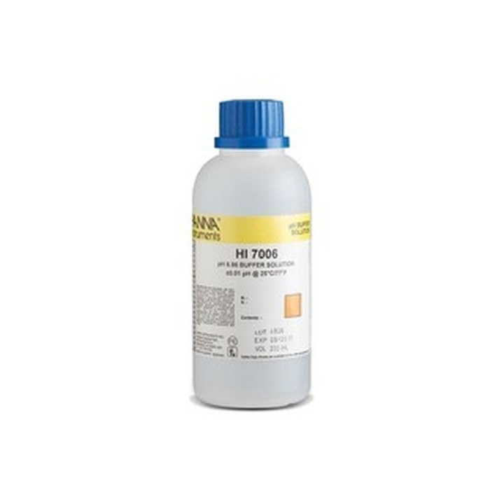 Solution tampon Hanna Instruments, pH 6,86, bouteille 250 mL