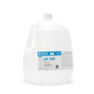 Solution tampon Hanna Instruments, pH 6,86, bouteille 3,78 L