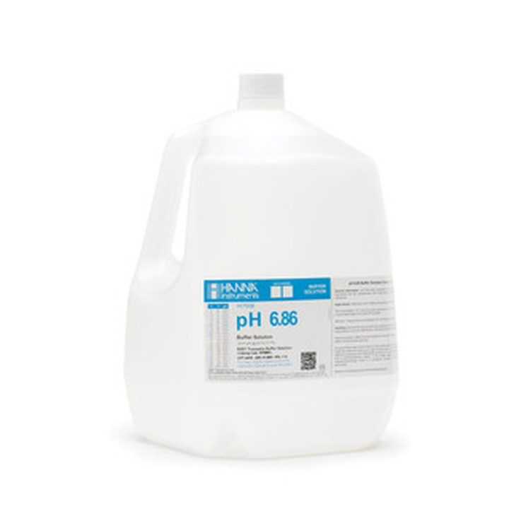 Solution tampon Hanna Instruments, pH 6,86, bouteille 3,78 L
