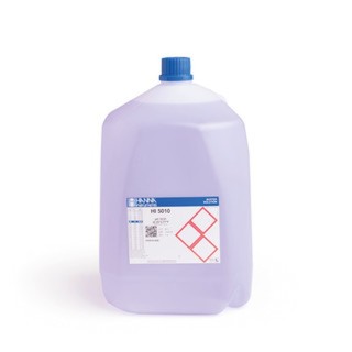 Solution tampon colorée Hanna Instruments, pH 10,01, ±0,01 pH, certificat d'analyse, bouteille 3,78 L