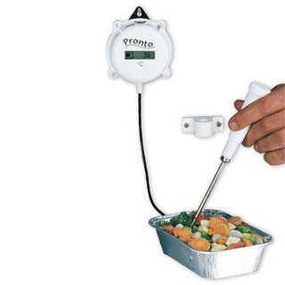 Indicateur de température mural Hanna Instruments, avec sonde de pénétration déportée 1,5 m , fonction Cal-Check