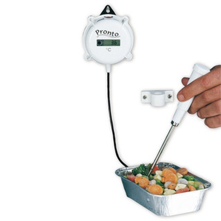 Indicateur de température mural Hanna Instruments, avec sonde de pénétration déportée 1,5 m , fonction Cal-Check