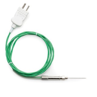 Sonde à thermocouple type K Hanna Instruments, aiguille inox 30 mm, température maxi 200 °C, câble PTFE 1 m