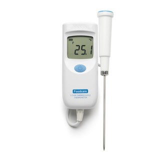 Thermomètre alimentaire à thermocouple type T Hanna Instruments avec sonde fixe, étanche, économique