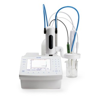 Titreur automatique Hanna Instruments, 1 carte de capteurs, livré avec agitateur, burette en verre 25 mL
