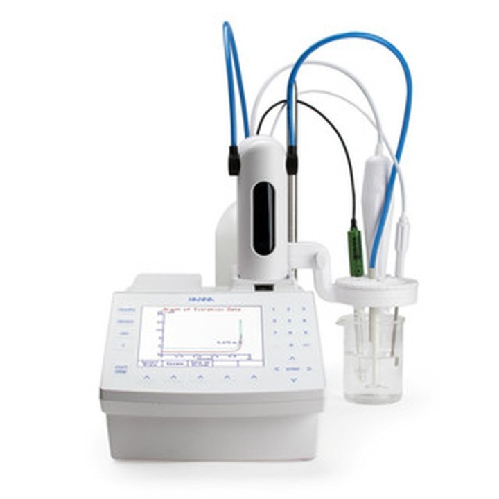 Titreur automatique Hanna Instruments, 1 carte de capteurs, livré avec agitateur, burette en verre 25 mL