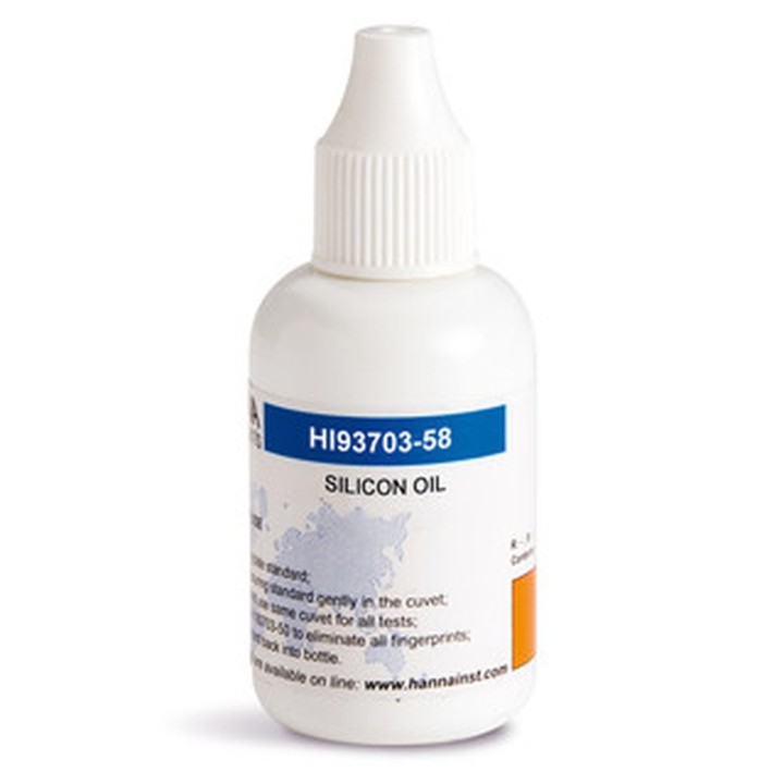 Huile silicone Hanna Instruments pour cuvettes turbidité, 15 mL