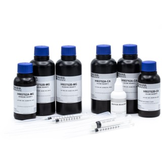 Réactifs pour photomètres Hanna Instruments, calcium et magnésium (100 tests)