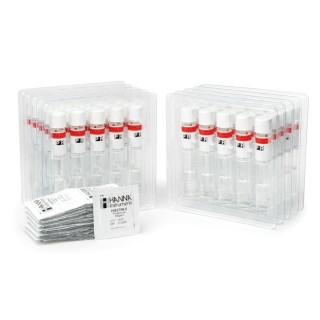 Réactifs phosphore réactif Hanna Instruments, 0,00 à 1,60 mg-L, 50 tubes prédosés
