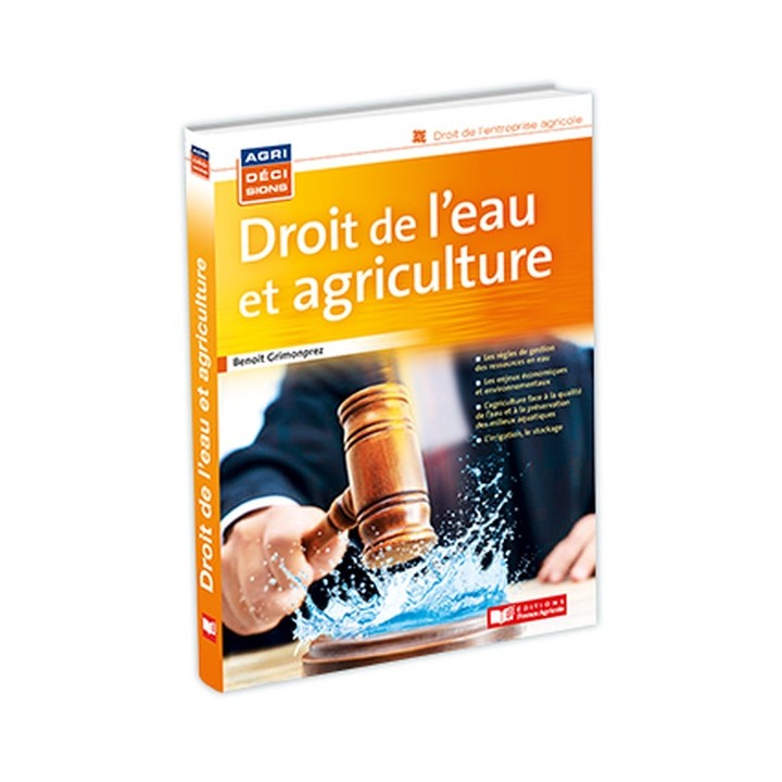 Droit de l'eau et agriculture