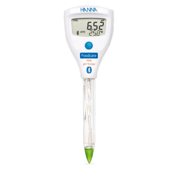 Testeur de pH Hanna Instruments avec électrode spéciale lait