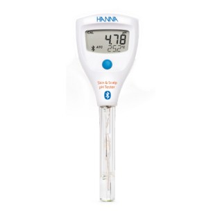 Testeur de pH Hanna Instruments spécial peau et cuir chevelu - HALO2 Bluetooth