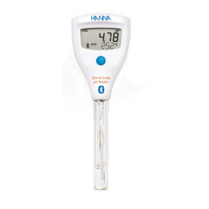 Testeur de pH Hanna Instruments spécial peau et cuir chevelu - HALO2 Bluetooth