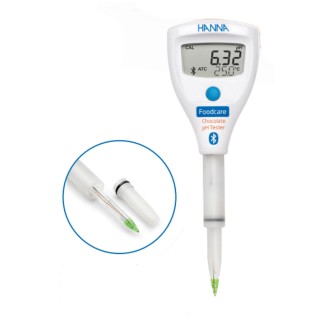 Testeur de pH Hanna Instruments avec électrode spéciale chocolat