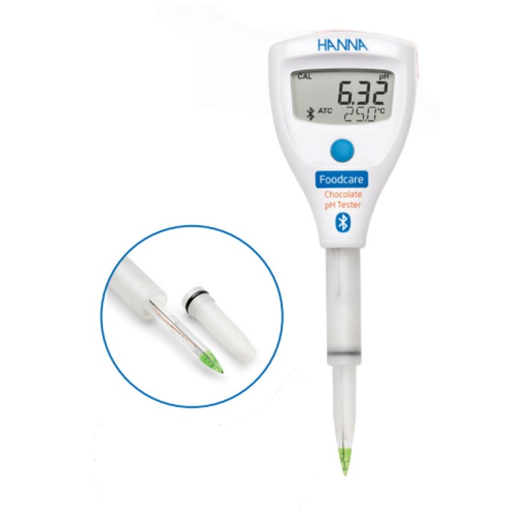 Testeur de pH Hanna Instruments avec électrode spéciale chocolat