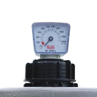 Jauge de niveau à cadran Cemo pour cuves GNR 2000 litres