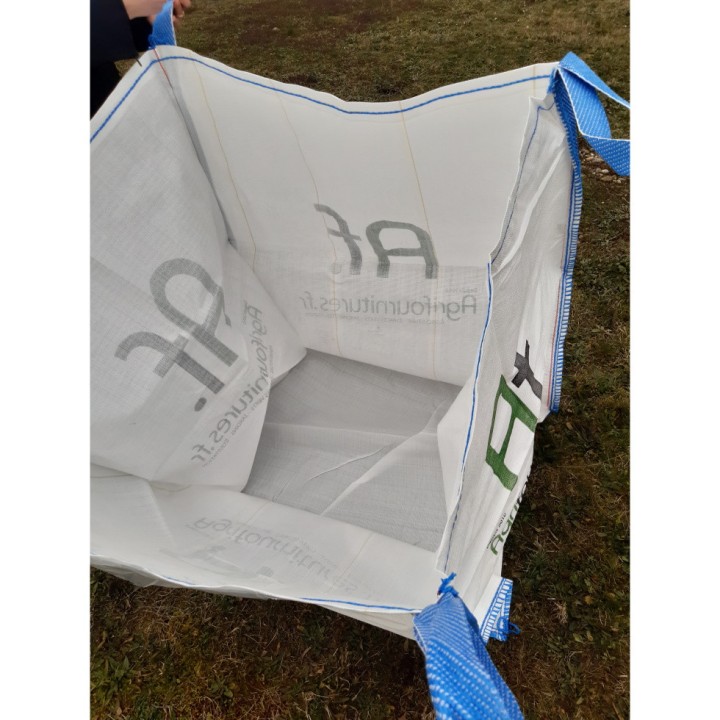 Big Bag vide, ouverture totale - Dim. int.91 x 91 x 106 cm - capacité 1500 kg