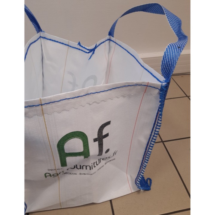 Sac à gravats et jardinage Multi-usage capacité 100kg ou 90 litres Dim. 45x45x45cm