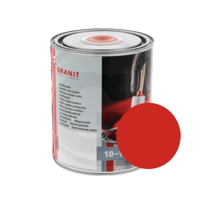 Peinture Stoll rouge, pot 1 L