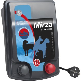 Electrificateur sur secteur pour clôture électrifiée pour chien difficile à garder Mirza-3 Lacmé