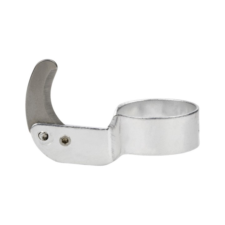 Bague couteau Simes - Acier - Taille M - 22 mm